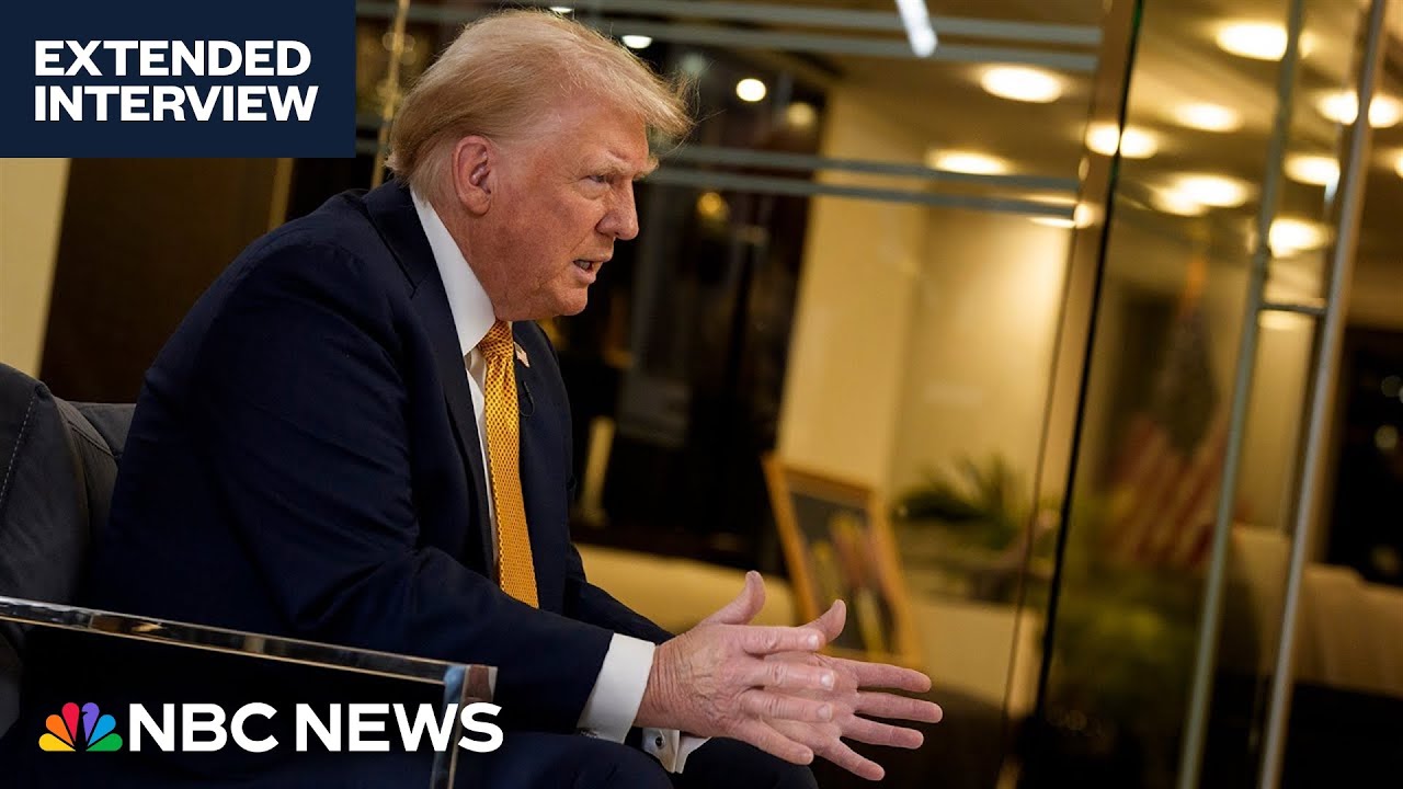 Full interview: Donald Trump details his plans for Day 1 and beyond in